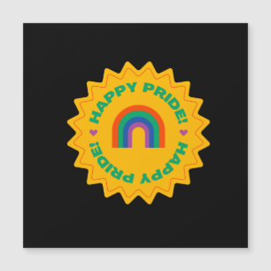 Orgullo. Feliz orgullo. Amor gay. Color arcoiris