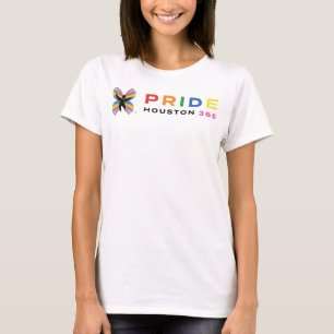 Orgullo femenino Houston 365 camiseta - Blanco