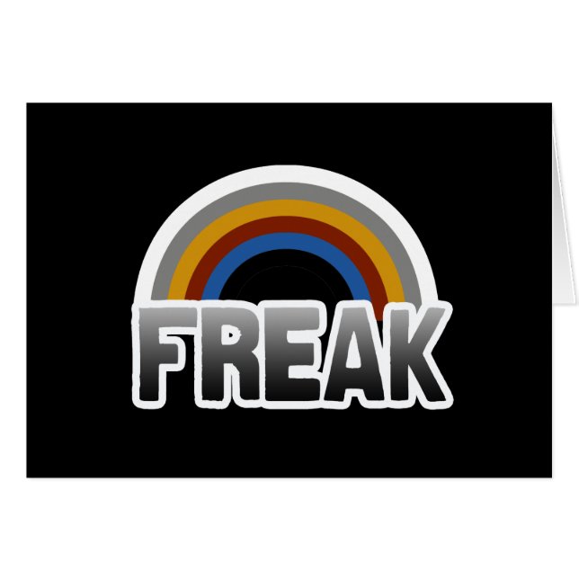 Orgullo freak (Anverso (Horizontal))