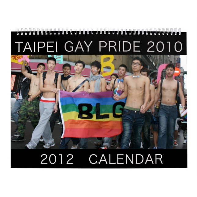 Orgullo gay 2010, de Taipei calendario 2012 (Tapa)