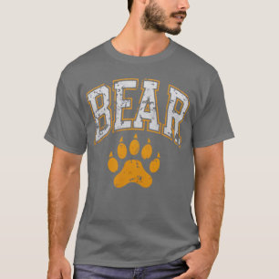 Orgullo gay con una camiseta de Bear Paw angustiad