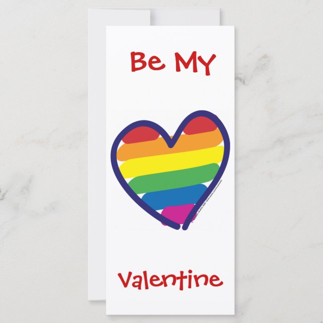 Orgullo Gay el día de San Valentín (Anverso)