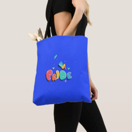 Orgullo gay funky Arcoiris LGBTQ+ Bolsa de té lésb