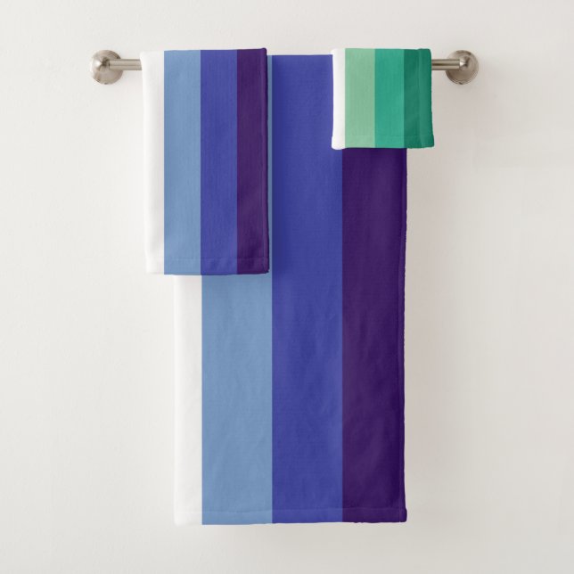 Orgullo gay, impresión a rayas, ORGULLO LGBTQ (In situ)