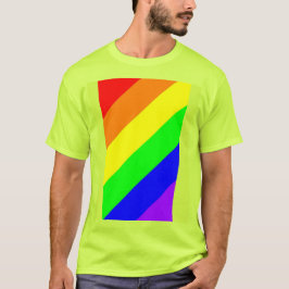 Orgullo gay LGBT arcoiris camiseta de seguridad
