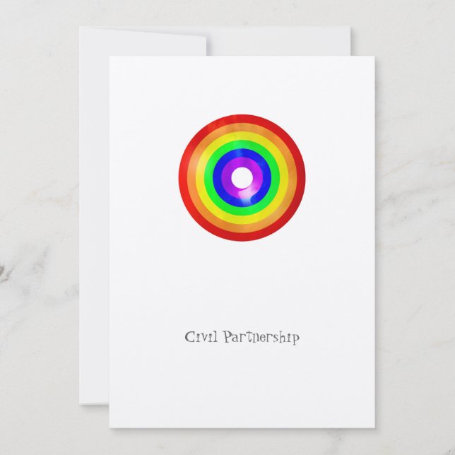 Orgullo - invitación civil de la sociedad (Anverso)