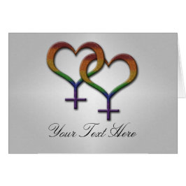 Orgullo lésbico Símbolos de género femenino en el 