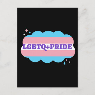 Orgullo LGBT+. Amor gay en arcoíris. Tarjeta