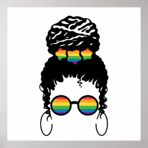 Orgullo LGBT. Amor gay. Póster