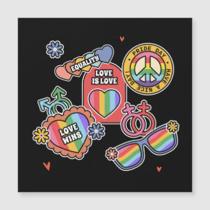 Orgullo LGBT+. El amor es amor, igualdad, Día del