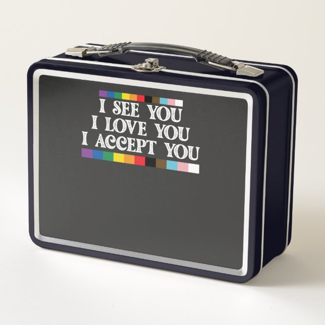Orgullo LGBT Veo Amor Te Acepto Apoyo (Anverso)