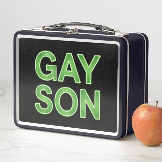 Orgullo LGBTQ divertido de Gay Son (In situ)