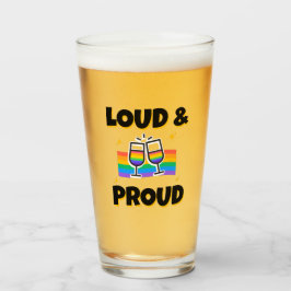 Orgullo LGBTQ fuerte y Orgulloso Arcoiris