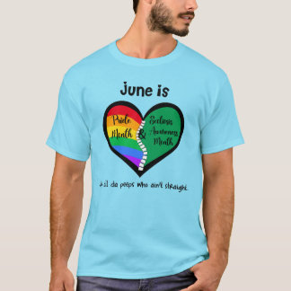 Orgullo LGBTQ+ y camiseta Scoliosis no son rectas