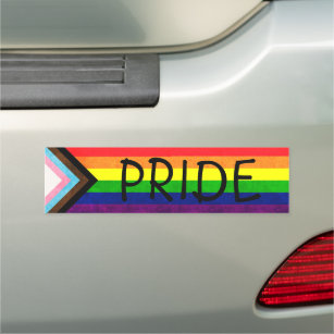 Orgullo LGBTQi+ Imán de coches de orgullo y apoyo