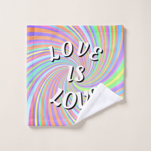 Orgullo Love Is Love (Toallita)