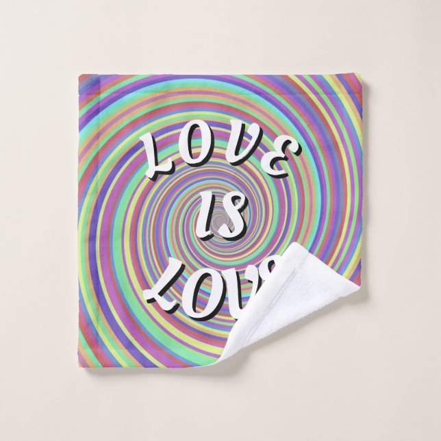 Orgullo Love Is Love (Toallita)