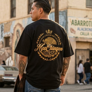 Orgullo Mexicano Chingon Camiseta con estampa tras