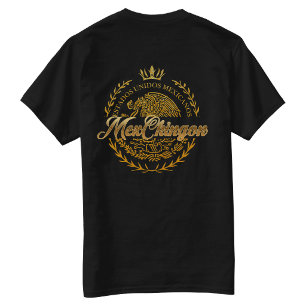 Orgullo Mexicano Chingon Camiseta con estampa tras
