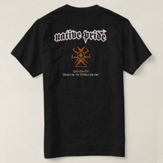 Orgullo nativo - camisa de la nación de Osage