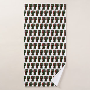 orgullo negro bandera panafricana roja verde puño