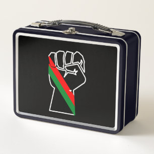 orgullo negro puño rojo verde panafricana unidad d