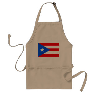 Orgullo puertorriqueño del delantal el   del Bbq