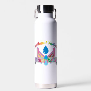 ORGULLO Temático Apoyo emocional Botella de agua