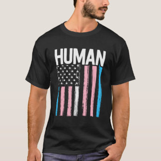 Orgullo transgénero Camisa humana Arcoiris América