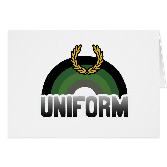 Orgullo Uniforme (Anverso (Horizontal))