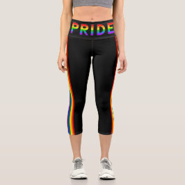 Orgullo Unisex Capri Leggings