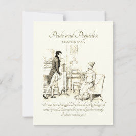 Orgullo y prejuicio a la primera propuesta de Darc