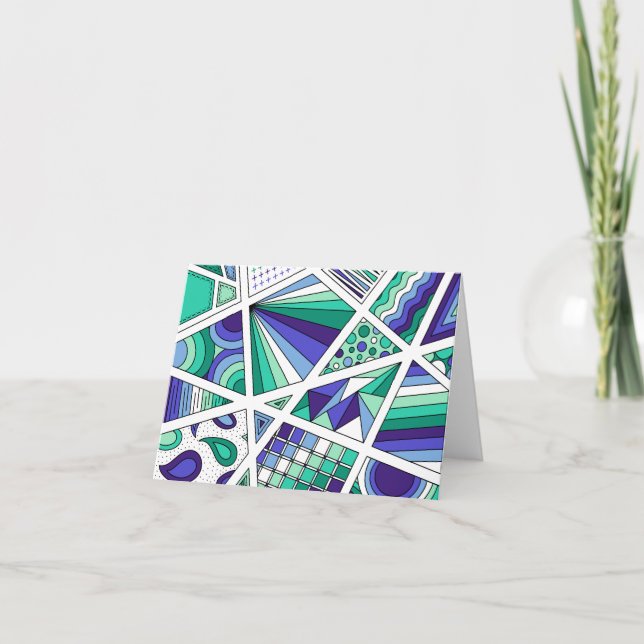 Orgullo Zen Doodle de los gays Resumen de la Gr az (Anverso)