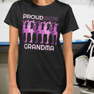 Orgullosa Abuela De Patinaje Camiseta
