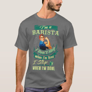 Orgullosa Camisa Barista