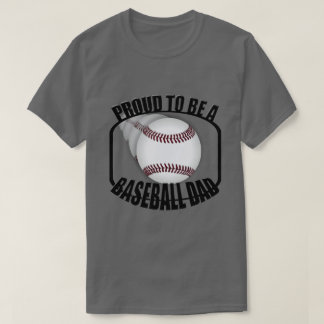 Orgullosa camiseta básica de béisbol para hombres