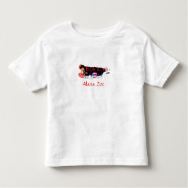 Orgullosa camiseta Boricua est. para niños