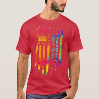Orgullosa camiseta de conductores de autobús norte