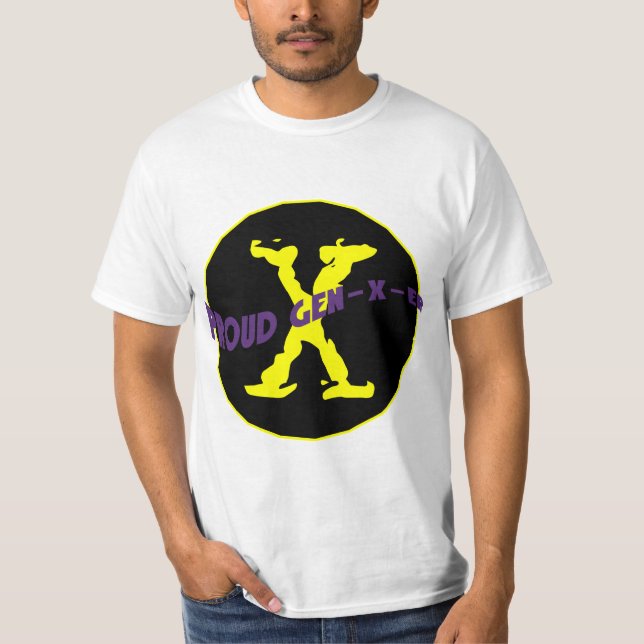 Orgullosa camiseta de Gen-X-er (Anverso)