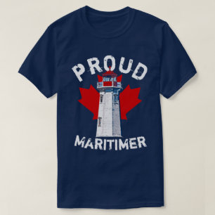 Orgullosa camiseta de Maritimer Nova Scotia peggy