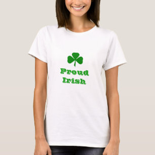 Orgullosa camiseta irlandesa