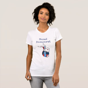 Orgullosa camiseta política del demócrata Donkey