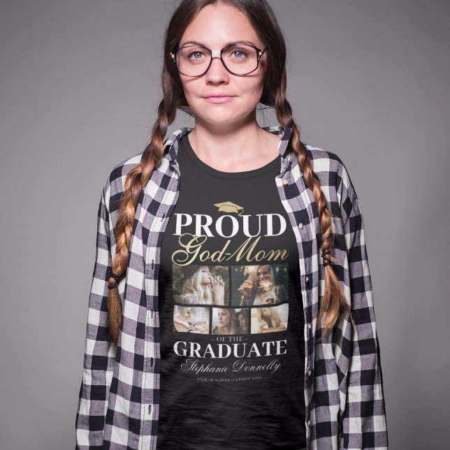 Orgullosa madre de Dios de la camiseta graduada (Subido por el creador)