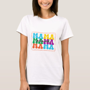 Orgullosa mamá autismo camiseta femenina
