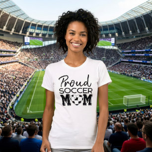 Orgullosa Mamá de Fútbol Jersey Personalizado Dobl