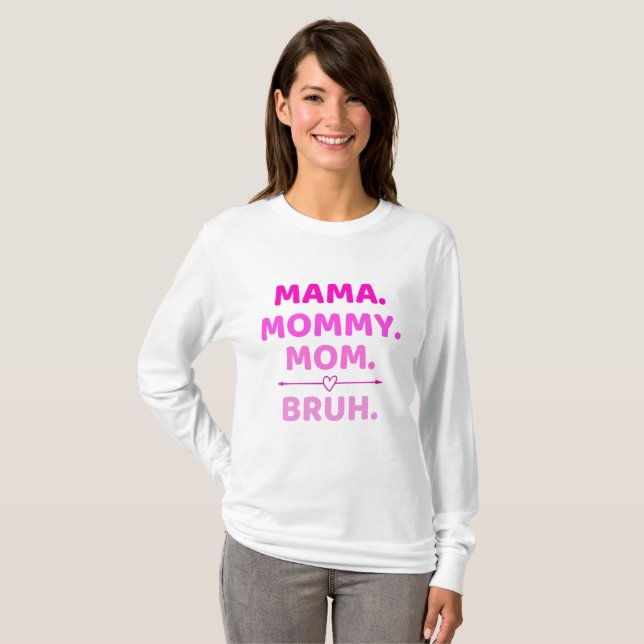 Orgullosa mamá: Diseñar camiseta de hoy (Anverso completo)