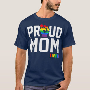 Orgullosa Mamá Orgullo Gay Mes Camiseta LGBTQ