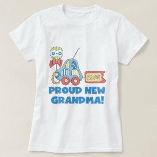 Orgullosa nueva abuela: es un niño, camisetas y re