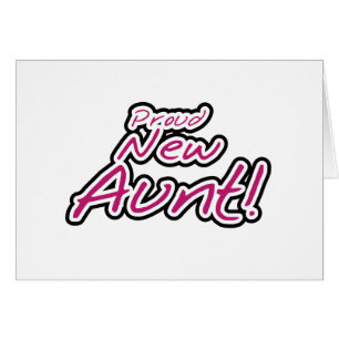 Orgullosas camisetas y regalos de nueva tía