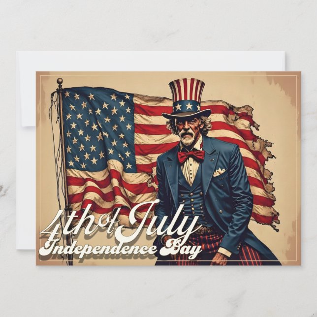 Orgulloso Alma del 4 de julio (Anverso)